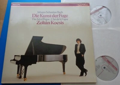 Zoltan Kocsis BACH Die Kunst der Fuge (The Art of Fugue) - Philips 2LP 412 729-1 - Image 1 of 2