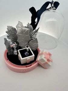 Pandora 2019 Limited Edition Winter Wonderland Ornament WITH CHARM New In Box - Picture 1 of 5