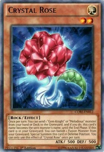 Crystal Rose - CORE-EN012 - Rare - 1st Edition - YuGiOh - Picture 1 of 4