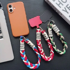 Colorful Mobile Phone Chain Short Key Chain Mobile Phone Lanyard Universal - Photo 1 sur 16