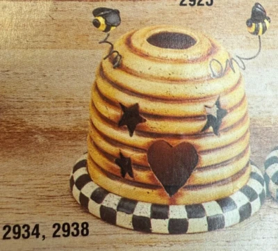 MOLDE DE CERÂMICA VINTAGE KIMPLE #2933 & #2934 COLMEIA/BASE - Imagem 1 de 4