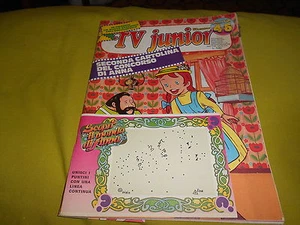 TV JUNIOR ANNO 2 NUMERO 45 1980 ANNA DAI CAPELLI ROSSI ASTRO ROBOT INSERTO - Picture 1 of 1