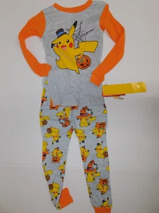 Boys Pajama Set Size 4 Pokemon Halloween Pajamas - Picture 1 of 7