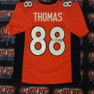 DeMaryius Thomas Authentic Signed Pro Style Trikot handsigniert JSA R1 - Bild 1 von 6