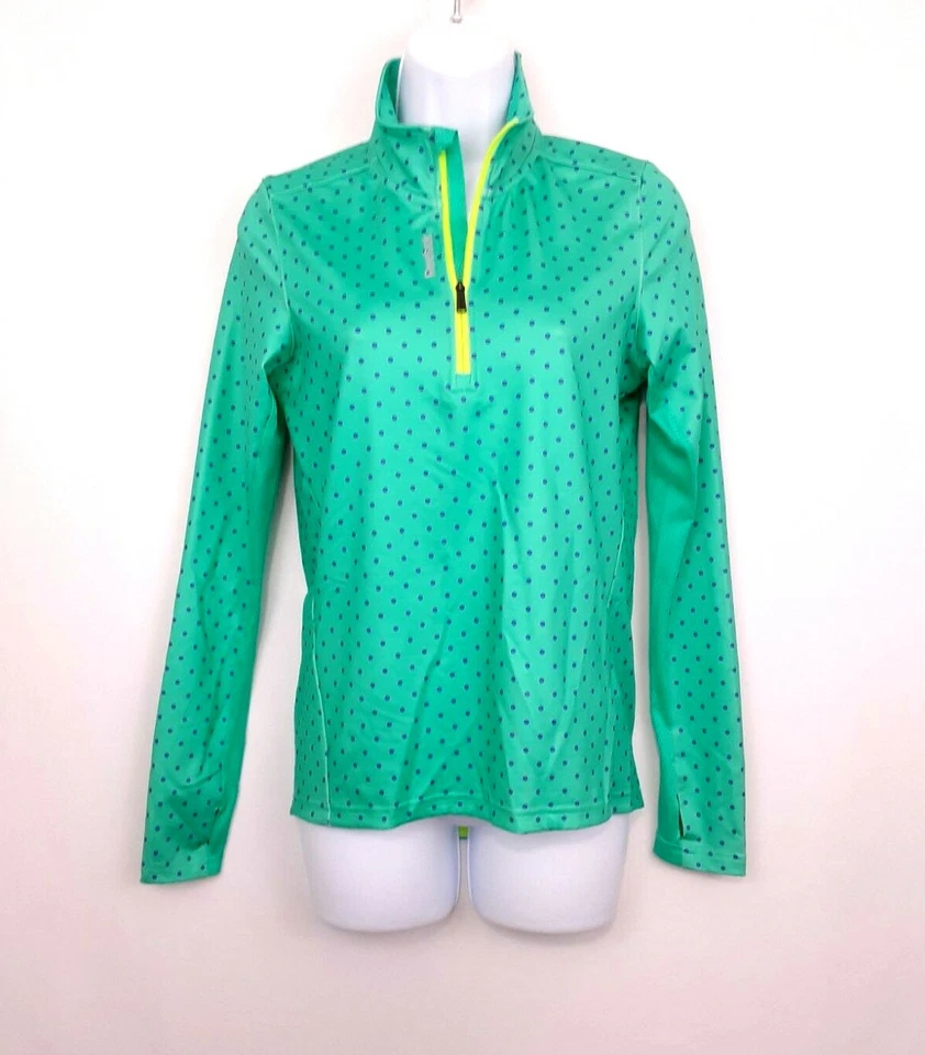 Pullover Reebok Top Play Dry para mujer 1/4 cremallera talla XS Foto 1 de 4