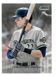 2018 Stadium Club Christian Yelich #136 Brewers - Picture 1 of 1
