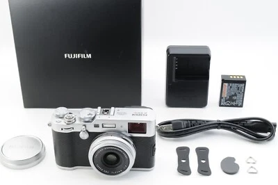 Fujifilm X100F Silver Shutter count 2947 Mint From Japan #21087E - Image 1 of 4