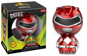 RED RANGER #253 Funko Dorbz vinile metallizzato da collezione edizione limitata Chase - Foto 1 di 5