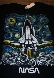 NASA POP ART Spaceship Rocket T-Shirt SMALL NEW w/ TAG - Picture 1 of 2