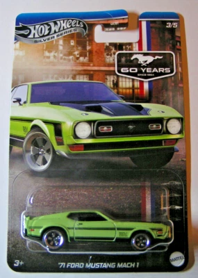 Hot Wheels - '71 Ford Mustang Mach 1 - Mustang 60 Anni Serie 2025 - JBY52 - Immagine 1 di 2