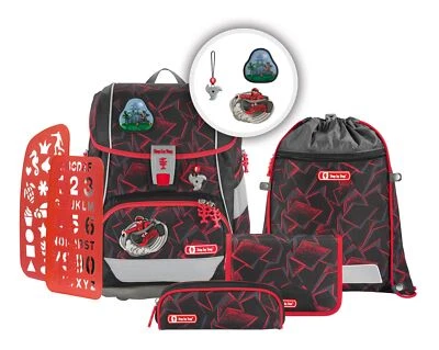 Step by Step 2in1 Plus Schulranzen-Set 6-teilig Ninja Yuma schwarz - Bild 1 von 4