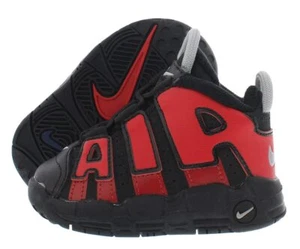 Nike Baby Boy's Air More Uptempo (Toddler) Black/University Red/Midnight - Picture 1 of 4