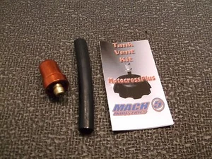New Aluminum Gas Cap Breather Vent Orange Bronze TT500 CR250M XR50 PW80 MR175 - Bild 1 von 2