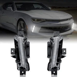 Luces de circulación diurna para Chevy Camaro, luz antiniebla de conducción DRL luz de parachoques para - Imagen 1 de 7
