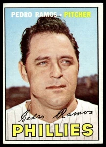 1967 Topps Pedro Ramos Philadelphia Phillies #187 - Picture 1 of 2