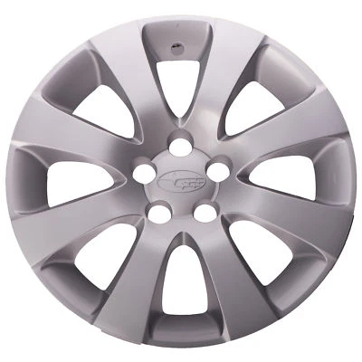 Tapacubos plateada 16 pulgadas OEM 2008-2011 Subaru Impreza cubierta de rueda nueva 28811FG010 Foto 1 de 4