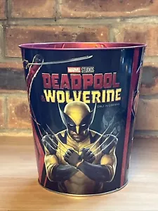 Deadpool And Wolverine Tin Popcorn Bucket LIMITED EDITION New Gift Dogpool - Picture 1 of 3