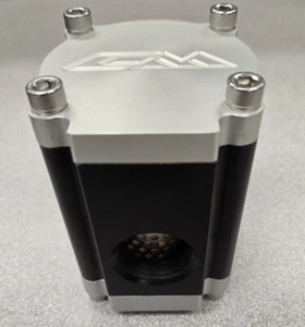 Canton DC25-006Remote Billet Aluminum Oil Filter 4" Canister With 1-1/16"-12 - Picture 1 of 4