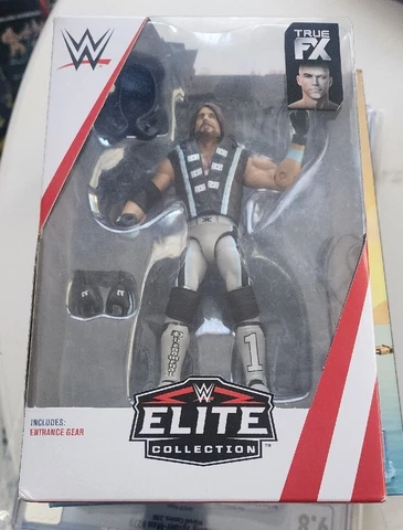 New WWE Elite Collection AJ Styles Action Figure 2018 Top Picks Mattel True FX Cover