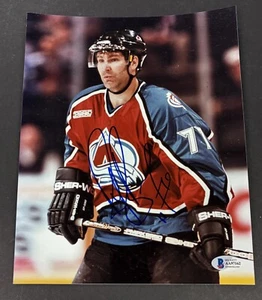 Ray Bourque Signed Colorado Avalanche Stanley Cup 8x10 Photo Beckett COA - Picture 1 of 4