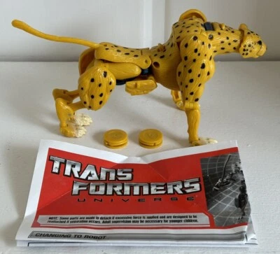 2008 Transformers Generations Universe Deluxe Beast Wars Cheetor 100% Complete - Image 1 of 4