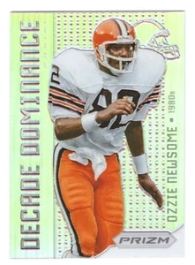 Scheda rifrattore Ozzie Newsome Cleveland Browns 2012 Prizm Decade Dominance Prizm - Foto 1 di 2