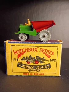 Matchbox #2A Muir Hill Dumper 1953 VN/MINT In Solid Original B1 Box - Picture 1 of 12