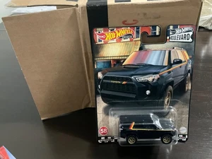 hot wheels boulevard real riders black toyota 4runner MINT FREE SHIPPING - Picture 1 of 1