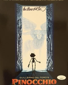 Guillermo del Toro signiert Pinocchio 8x10 Mini Poster Foto JSA zertifiziert - Bild 1 von 2