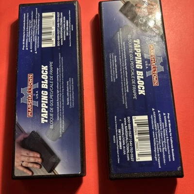 (2) Marshalltown Tapping Block - Image 1 of 3