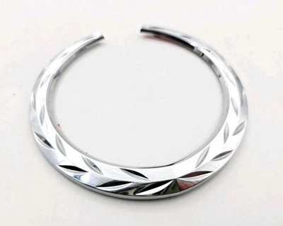 2008-2013 CADILLAC CTS REAR TRUNK LID EMBLEM LOGO BADGE CHROME OEM - Image 1 of 3