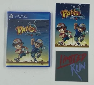 NEW Pang Adventures PlayStation 4 Limited Run Games LRG #47 W/ Card & Sticker - Picture 1 of 6