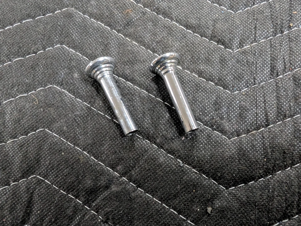 Cadillac 1967 par bonito original cerradura de puerta perillas cromadas Eldorado Deville Foto 1 de 4