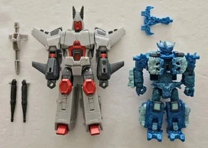 Lotto sfuso di 2 figurine Transformers Legacy United Star Raider Calcitron & Ferak - Foto 1 di 5