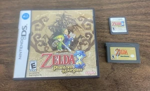 The Legend Of Zelda: Phantom Hourglass DS CIB W Legend of Zelda Four Swords GBA - Bild 1 von 3