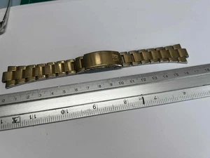 Omega bracelet 17 cm ref 1181/215 endlink ( 9 MM ) gold 20 micron - Picture 1 of 12