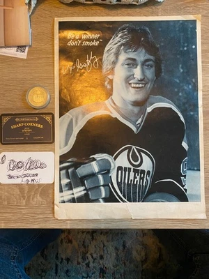Rare Vintage Wayne Gretzky Poster - Image 1 of 4