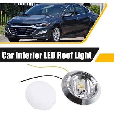 12V Car Reading Light LED Roof Round Dome Light Lamp Kit for Pontiac for Buick - Image 1 of 4