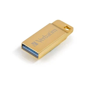 Verbatim Metal Executive 16 GB Flash Drive USB 3.0 Gold (99104) - Afbeelding 1 van 7