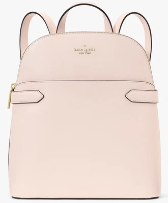 Mochila Kate Spade Staci Dome Bolso de Cuero Rosa Pastel KG021 Cartera Nueva con Etiquetas $359 Precio de venta sugerido por el fabricante Foto 1 de 4