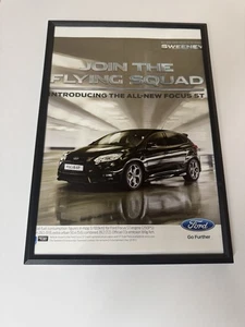 Ford Focus ST (MK3) Original Man Cave Framed Advert Retro_d - Picture 1 of 1