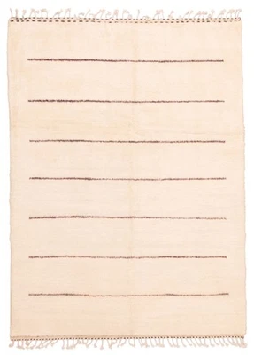 5'0" x 6'7" Hand Knotted Area Rug Traditional Oriental Wool Carpet - Image 1 of 4