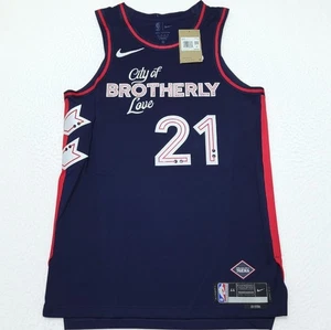 Camiseta Nike Joel Embiid #21 Phila 76ers NBA City Edition 44 M auténtica nueva con etiquetas - Imagen 1 de 13
