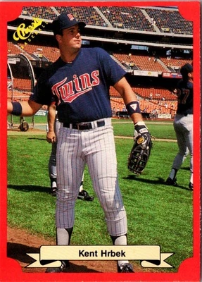 1988 Classic Red Kent Hrbek #192 Minnesota Twins Baseball Card - Image 1 of 2