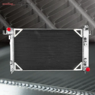 Aluminum 3 Row Radiator Fit 1994-2002 01 Dodge Ram 1500 2500 3500 3.9L 5.2L 5.9L Foto 1 de 4