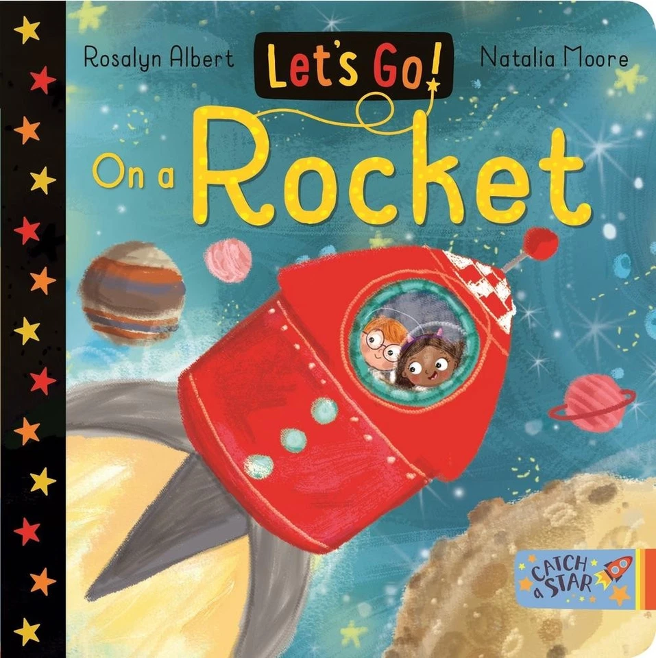 Let's Go! On a Rocket by Rosalyn Albert (English) Board Book Book - Image 1 of 1
