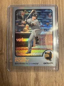 2022 Topps Heritage #13 Buster Posey Chrome Gray Color Match!!!  /373 SF Giants - Picture 1 of 2