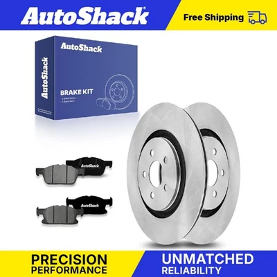 Front Brake Rotors Premium Ceramic Pads for 2015-2020 Ford Edge 2.0L 3.5L Foto 1 de 4