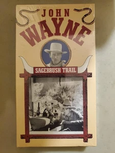 Sagebrush Trail (VHS, 1989) John Wayne, Classic Western, New/Factory Sealed - Bild 1 von 6