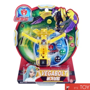 Mecard Ball VEGABOLT Yellow Falcon Transforming Robot Mecanimal Bead Car 2021 - Picture 1 of 5